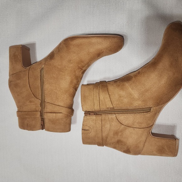 ankle boots size 11 brown unknown brand - Picture 6 of 6